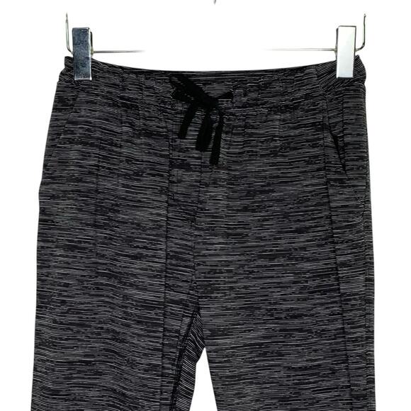 Lululemon S On The Fly Pant Drawstring Wee Are From Space Black Slate Lounge - Picture 4 of 9